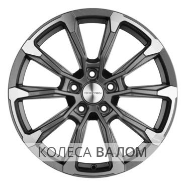 Khomen Wheels KHW1808 (18_ZV Chery Tiggo 8/8 Pro) 7.5x18 5x108 ET47 60.1 Gray-FP